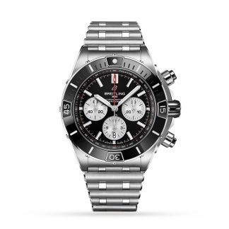 Orologio Breitling Super Chronomat B01 44 in acciaio inossidabile AB0136251B1A1