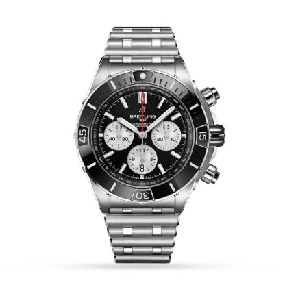 Orologio Breitling Super Chronomat B01 44 in acciaio inossidabile AB0136251B1A1