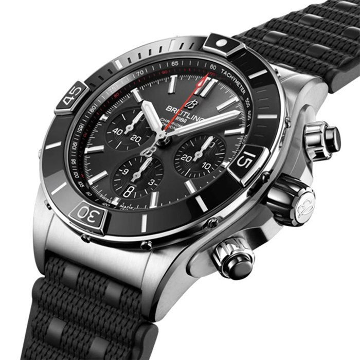 Orologio Breitling Super Chronomat B01 44 in acciaio inossidabile AB0136251B2S1 - immagine 2