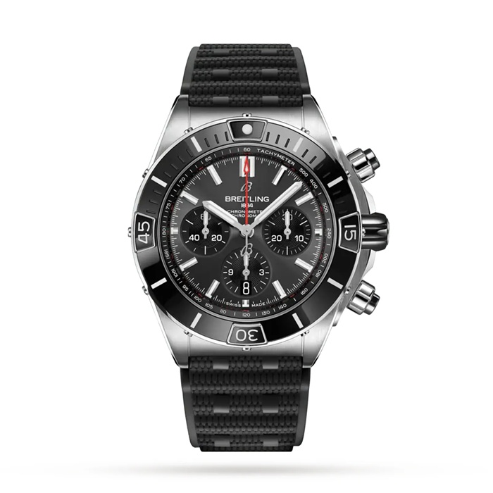 Orologio Breitling Super Chronomat B01 44 in acciaio inossidabile AB0136251B2S1