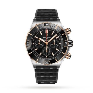 Orologio Breitling Super Chronomat B01 44 in acciaio inossidabile e oro rosso 18k UB0136251B1S1