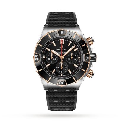 Orologio Breitling Super Chronomat B01 44 in acciaio inossidabile e oro rosso 18k UB0136251B1S1
