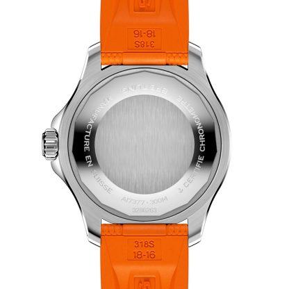 Orologio Breitling Superocean Automatic 36 in acciaio inossidabile con cinturino in gomma A17377211O1S1 - immagine 2