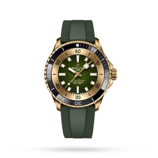 Orologio Breitling Superocean Automatic 42 Bronze Rubber Strap N17375201L1S1