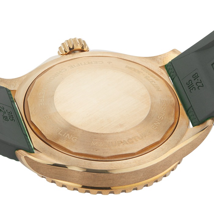 Orologio Breitling Superocean Automatic 42 Bronze Rubber Strap N17375201L1S1 - immagine 5