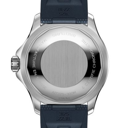 Orologio Breitling Superocean Automatic 42 Cinturino in gomma in acciaio inossidabile A17375E71C1S1 - immagine 2
