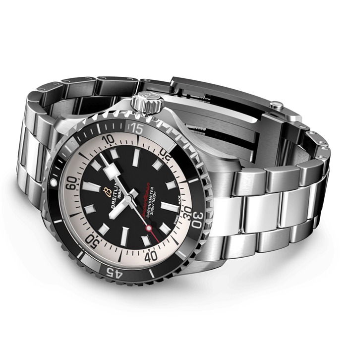Orologio Breitling Superocean Automatic 42 in acciaio inossidabile A17375211B1A1 - immagine 4