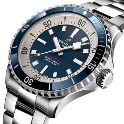 Orologio Breitling Superocean Automatic 42 in acciaio inossidabile A17375E71C1A1 - immagine 3