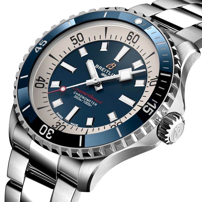 Orologio Breitling Superocean Automatic 42 in acciaio inossidabile A17375E71C1A1 - immagine 3