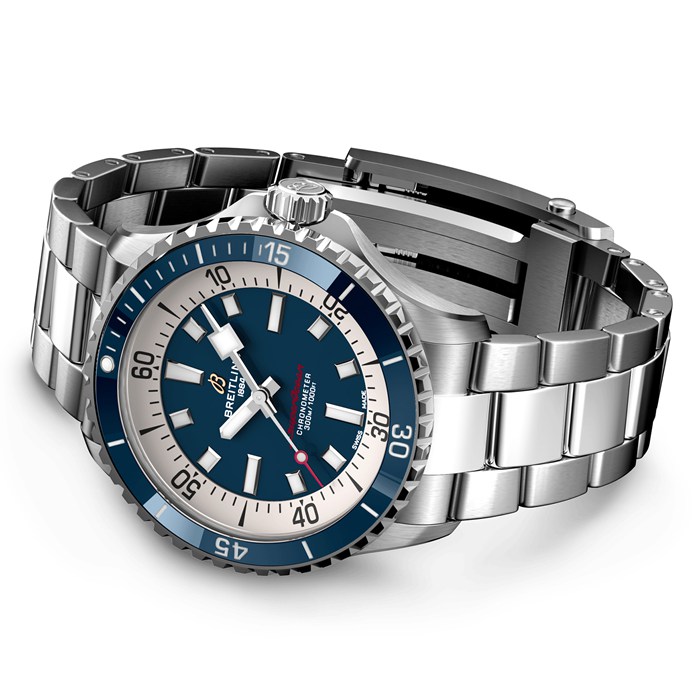 Orologio Breitling Superocean Automatic 42 in acciaio inossidabile A17375E71C1A1 - immagine 4
