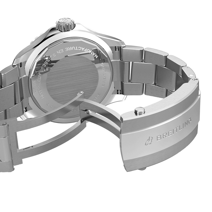 Orologio Breitling Superocean Automatic 42 in acciaio inossidabile A17375E71C1A1 - immagine 5