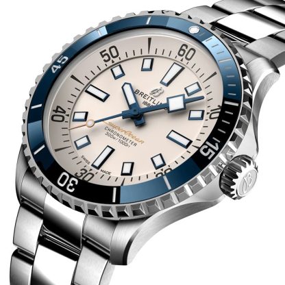 Orologio Breitling Superocean Automatic 42 in acciaio inossidabile A17375E71G1A1 - immagine 3