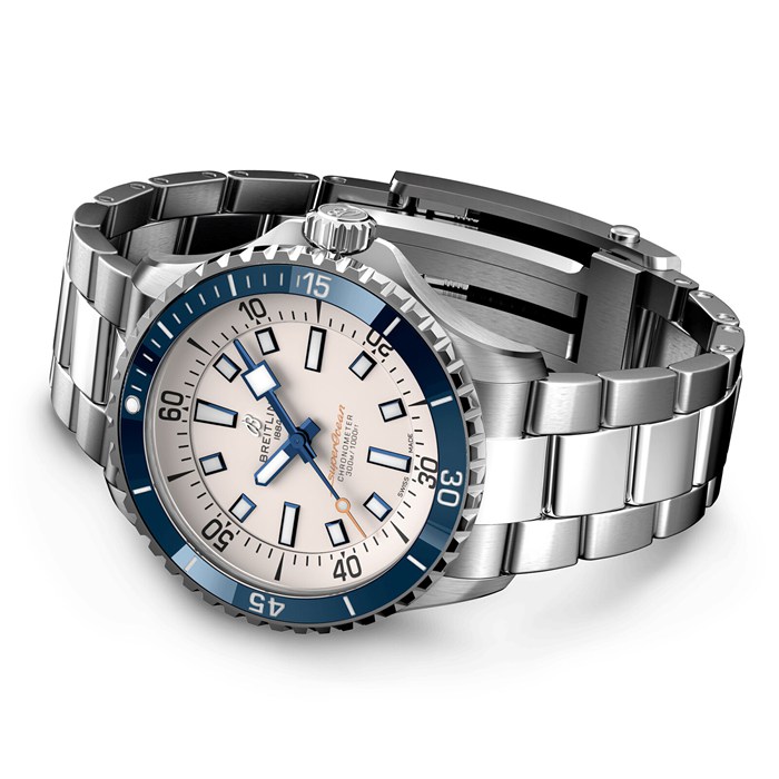 Orologio Breitling Superocean Automatic 42 in acciaio inossidabile A17375E71G1A1 - immagine 4