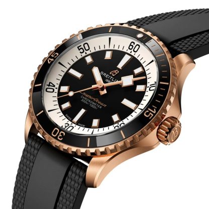 Orologio Breitling Superocean Automatic 42mm Uomo Nero R17375211B1S1 - immagine 2