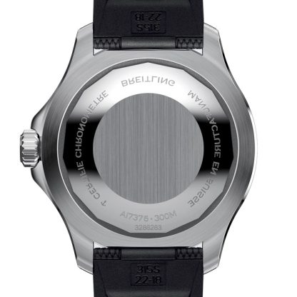 Orologio Breitling Superocean Automatic 44 Cinturino in gomma in acciaio inossidabile A17376211L2S1 - immagine 2