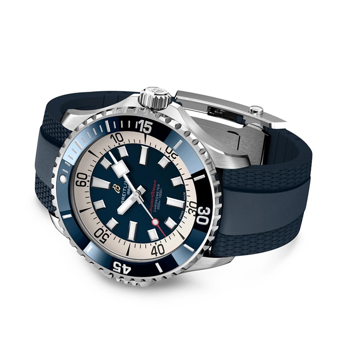 Orologio Breitling Superocean Automatic 46 in acciaio inossidabile A17378E71C1S1 - immagine 3