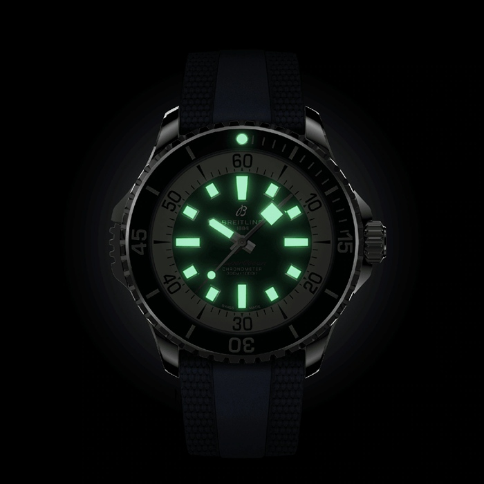 Orologio Breitling Superocean Automatic 46 in acciaio inossidabile A17378E71C1S1 - immagine 4