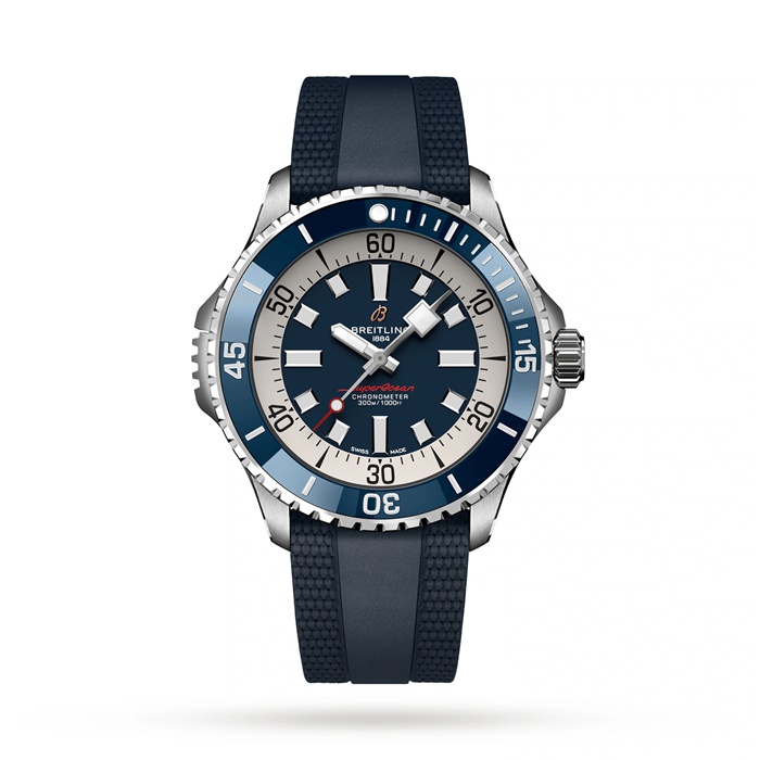 Orologio Breitling Superocean Automatic 46 in acciaio inossidabile A17378E71C1S1