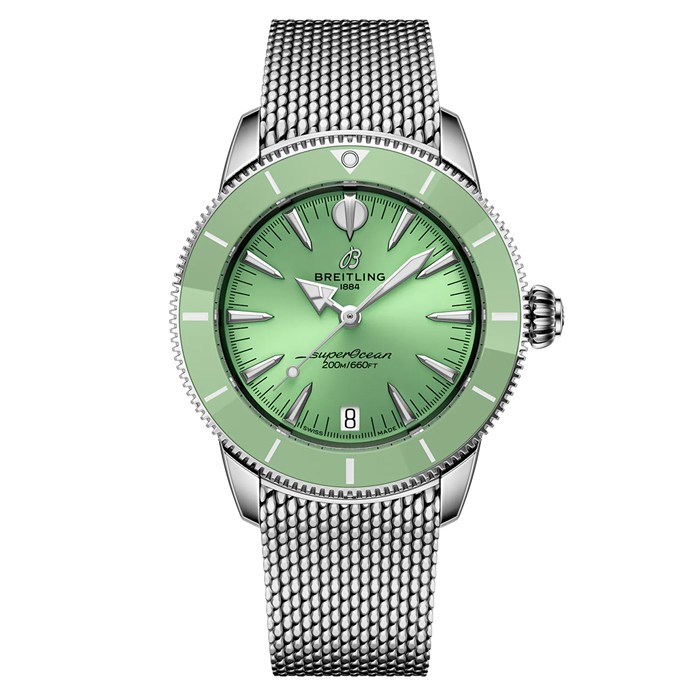 Orologio Breitling Superocean Heritage Automatic 36 mm Unisex Verde A10390361L1A1