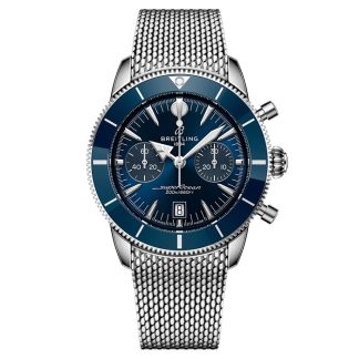 Orologio Breitling Superocean Heritage B01 Chronograph 42mm Uomo Blu AB0156161C1A1