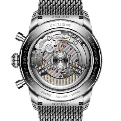 Orologio Breitling Superocean Heritage B01 Chronograph 42mm Uomo Verde AB0156361L1A1 - immagine 2