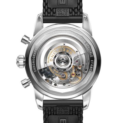 Orologio Breitling Superocean Heritage B01 Chronograph 44 in acciaio inossidabile AB0162121G1S1 - immagine 4