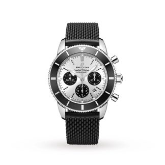 Orologio Breitling Superocean Heritage B01 Chronograph 44 in acciaio inossidabile AB0162121G1S1