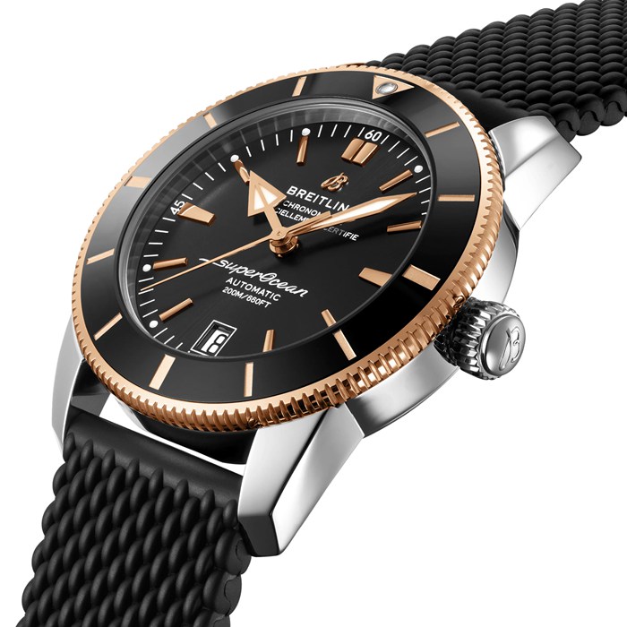 Orologio Breitling Superocean Heritage B20 Automatic 42 Cinturino in gomma UB2010121B1S1 - immagine 2