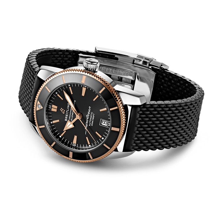 Orologio Breitling Superocean Heritage B20 Automatic 42 Cinturino in gomma UB2010121B1S1 - immagine 3