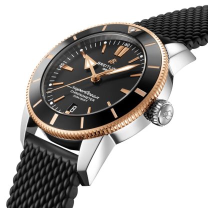 Orologio Breitling Superocean Heritage B20 Automatic 44 in acciaio inossidabile e oro rosso 18k UB2030121B1S1 - immagine 2