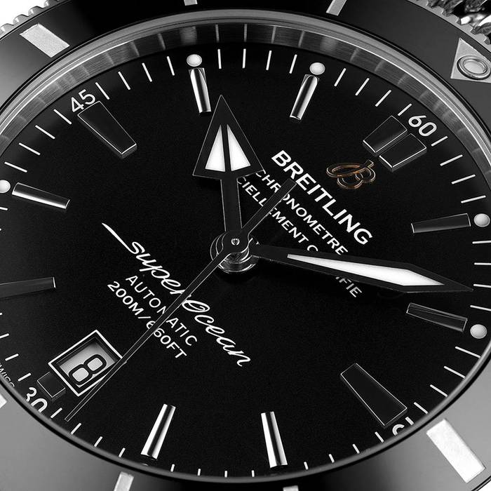 Orologio Breitling Superocean Heritage B20 Automatic 46 in acciaio inossidabile AB2020121B1A1 - immagine 3