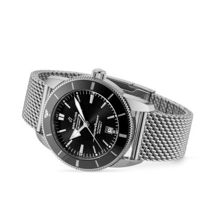 Orologio Breitling Superocean Heritage B20 Automatic 46 in acciaio inossidabile AB2020121B1A1 - immagine 5