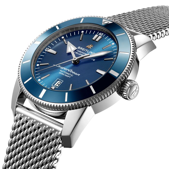 Orologio Breitling Superocean Heritage B20 Automatic 46 in acciaio inossidabile AB2020161C1A1 - immagine 2