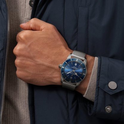 Orologio Breitling Superocean Heritage B20 Automatic 46 in acciaio inossidabile AB2020161C1A1 - immagine 5