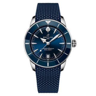 Orologio Breitling Superocean Heritage B31 Automatic 42mm Uomo Gomma Blu AB3111161C1S1