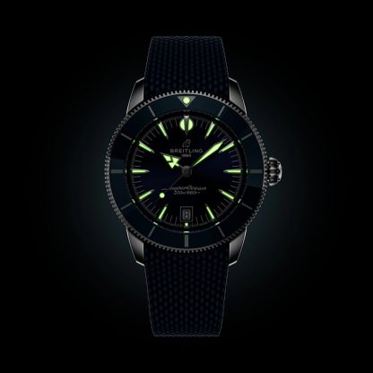 Orologio Breitling Superocean Heritage B31 Automatic 42mm Uomo Gomma Blu AB3111161C1S1 - immagine 5