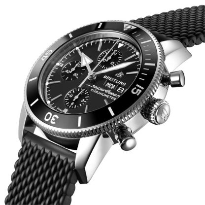 Orologio Breitling Superocean Heritage Chronograph 44 cinturino in acciaio inossidabile A13313121B1S1 - immagine 2