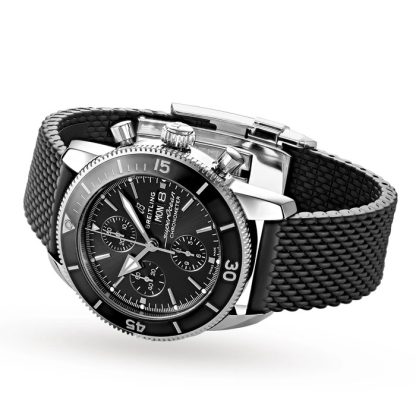 Orologio Breitling Superocean Heritage Chronograph 44 cinturino in acciaio inossidabile A13313121B1S1 - immagine 3