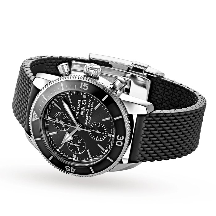 Orologio Breitling Superocean Heritage Chronograph 44 cinturino in acciaio inossidabile A13313121B1S1 - immagine 3