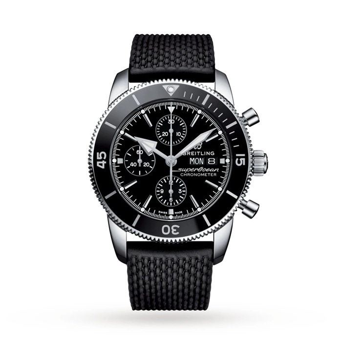 Orologio Breitling Superocean Heritage Chronograph 44 cinturino in acciaio inossidabile A13313121B1S1