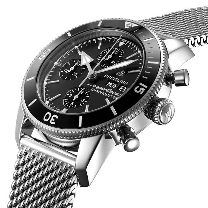 Orologio Breitling Superocean Heritage Chronograph 44 in acciaio inossidabile A13313121B1A1 - immagine 2