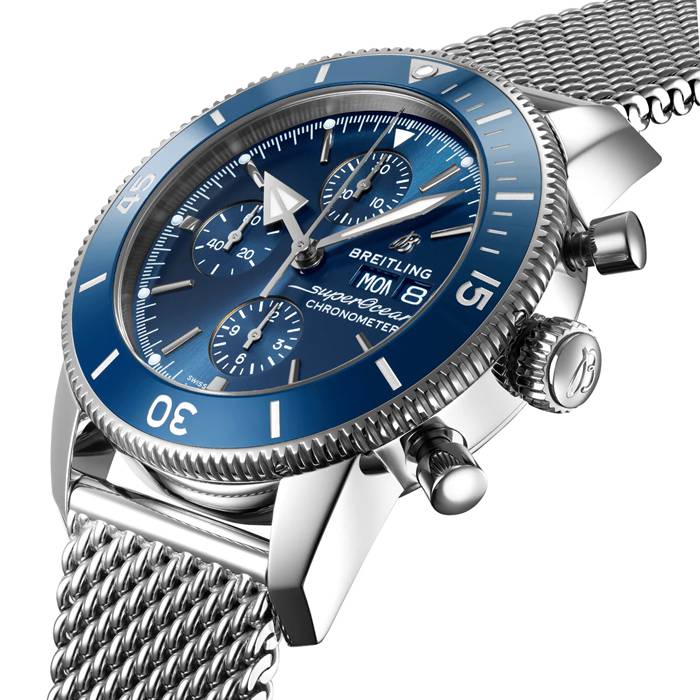 Orologio Breitling Superocean Heritage Chronograph 44 in acciaio inossidabile A13313161C1A1 - immagine 2