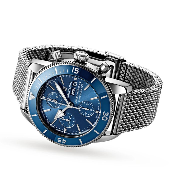 Orologio Breitling Superocean Heritage Chronograph 44 in acciaio inossidabile A13313161C1A1 - immagine 3