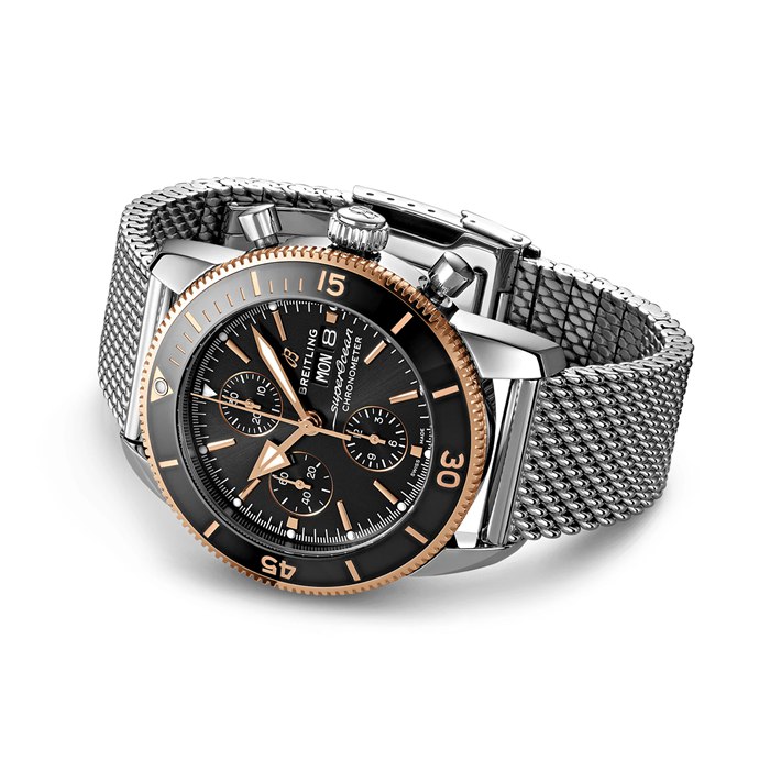 Orologio Breitling Superocean Heritage Chronograph 44 in acciaio inossidabile U13313121B1A1 - immagine 3