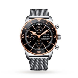 Orologio Breitling Superocean Heritage Chronograph 44 in acciaio inossidabile U13313121B1A1