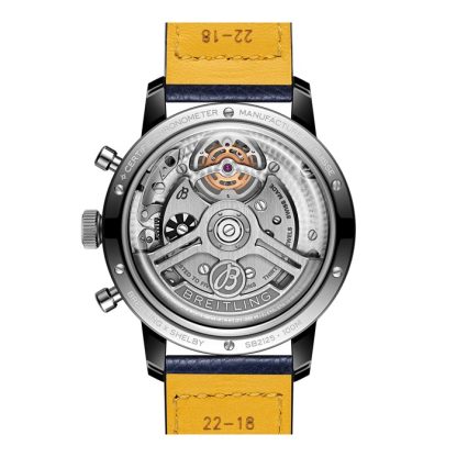 Orologio Breitling Top Time B21 Shelby Cobra Tourbillon 44mm Uomo Blu SB21251A1C1X1 - immagine 4