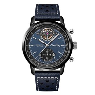 Orologio Breitling Top Time B21 Shelby Cobra Tourbillon 44mm Uomo Blu SB21251A1C1X1
