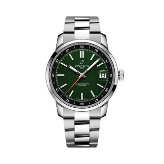 Orologio Breitling Top Time B31 38mm Uomo Verde Acciaio Inox AB3113171L1A1