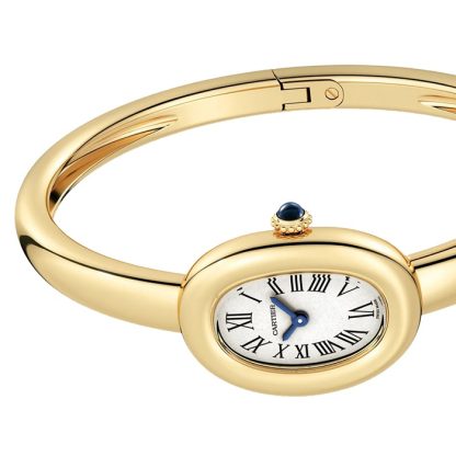 Orologio Cartier Baignoire De Cartier Modello Mini Dimensione 16 Movimento al quarzo Oro Giallo WGBA0021 - immagine 4