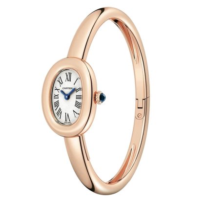 Orologio Cartier Baignoire De Cartier Modello Mini Dimensione 16 Movimento al quarzo Oro Rosa WGBA0020 - immagine 2